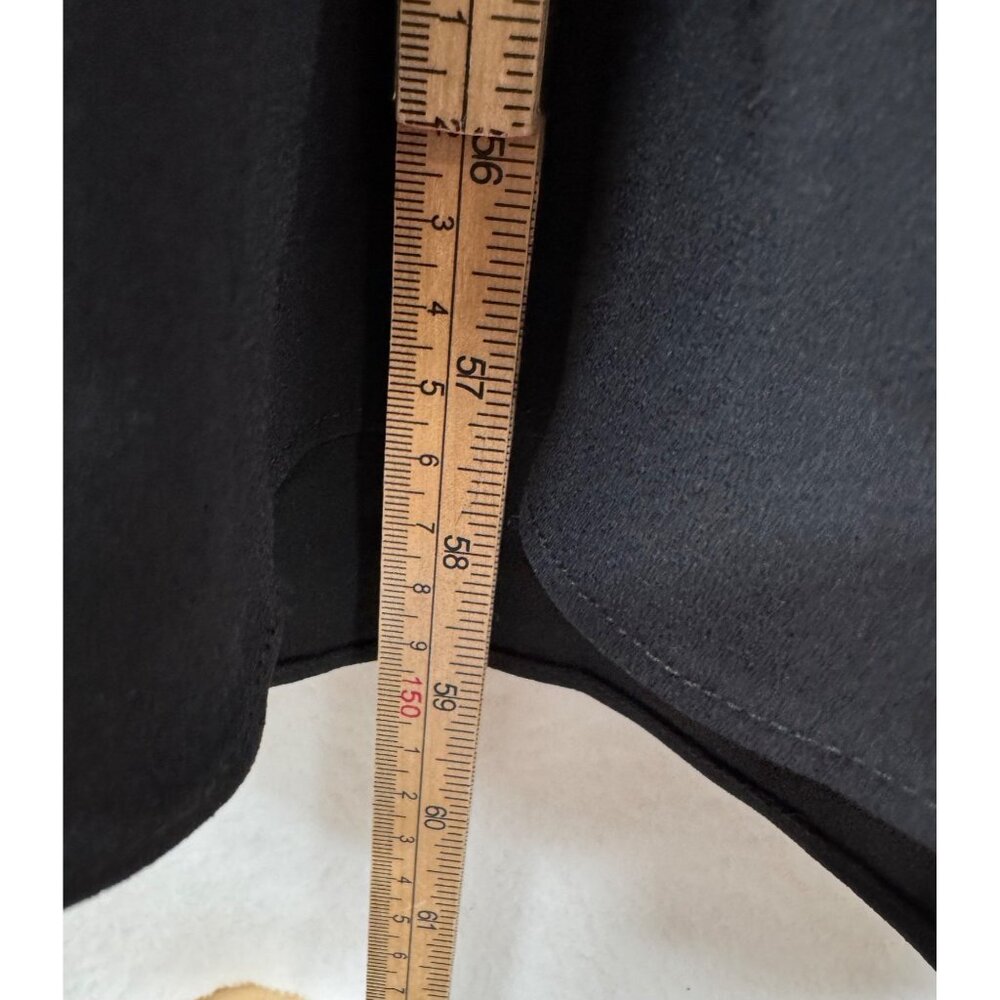 J.Crew Collection Full-length embellished ruched dress black 90s maxi sz 8 - Picture 9 of 11